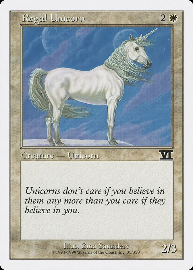 Regal Unicorn [6ED]