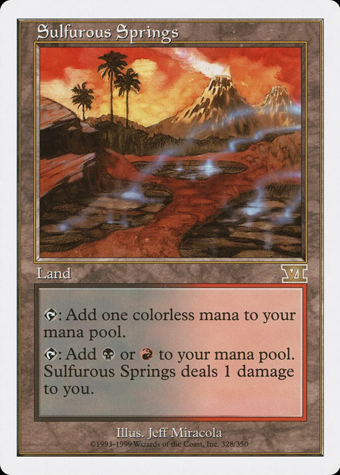 Sulfurous Springs [6ED]