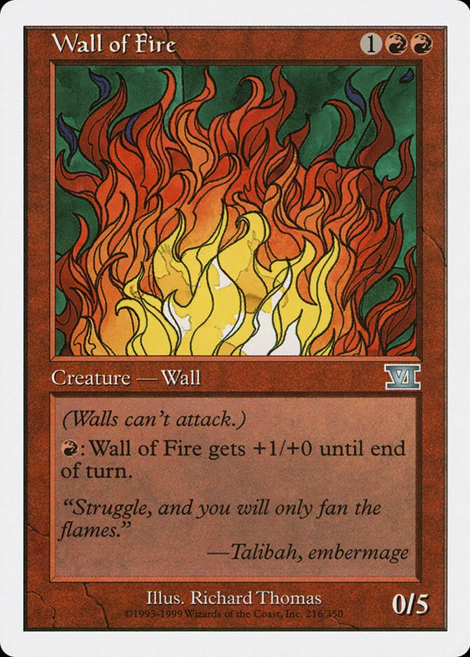 Wall of Fire [6ED]