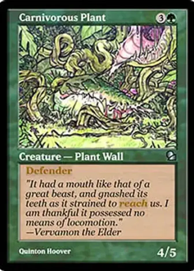 Carnivorous Plant [MED]