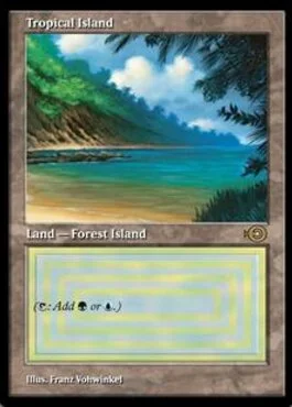 【最終価格】MTG Tropical  英語 ① Tropical Island · 30th Anniversary Edition (30A) #279 · Scryfall