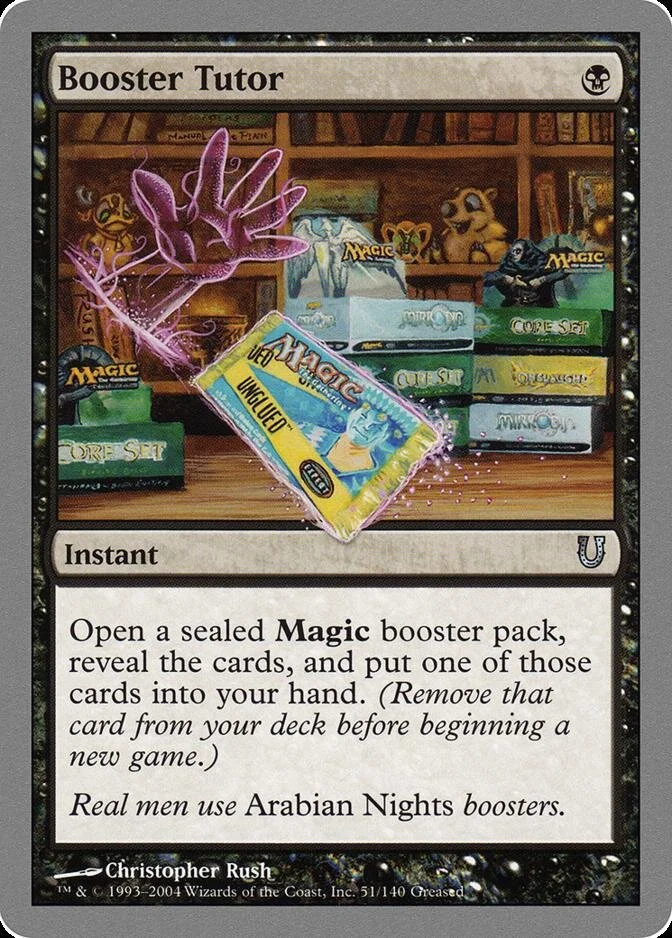 Booster Tutor [UNH]