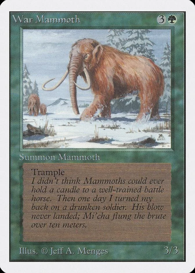 War Mammoth [2ED]