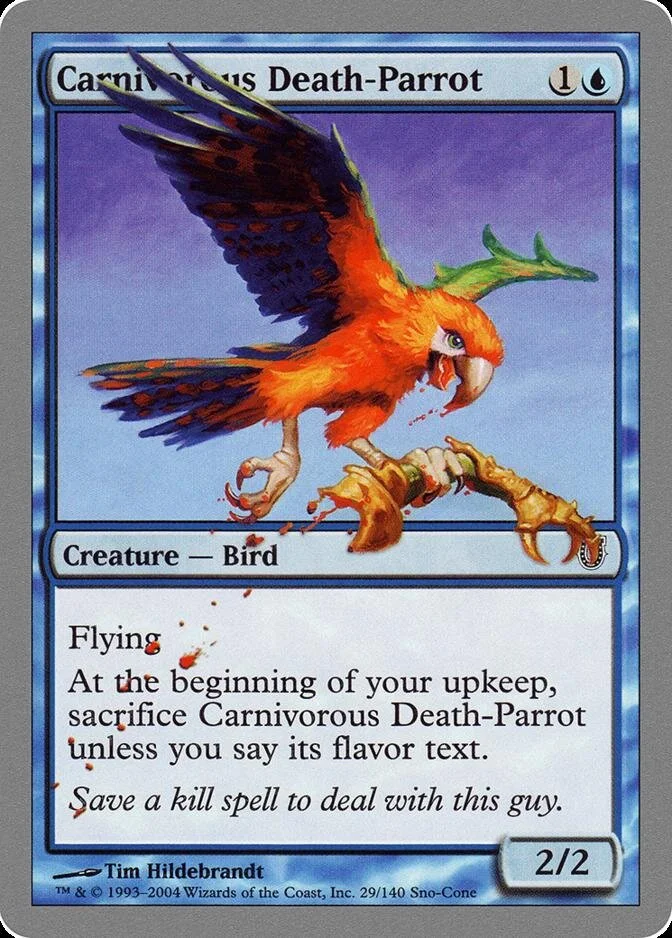 Carnivorous Death-Parrot [UNH]