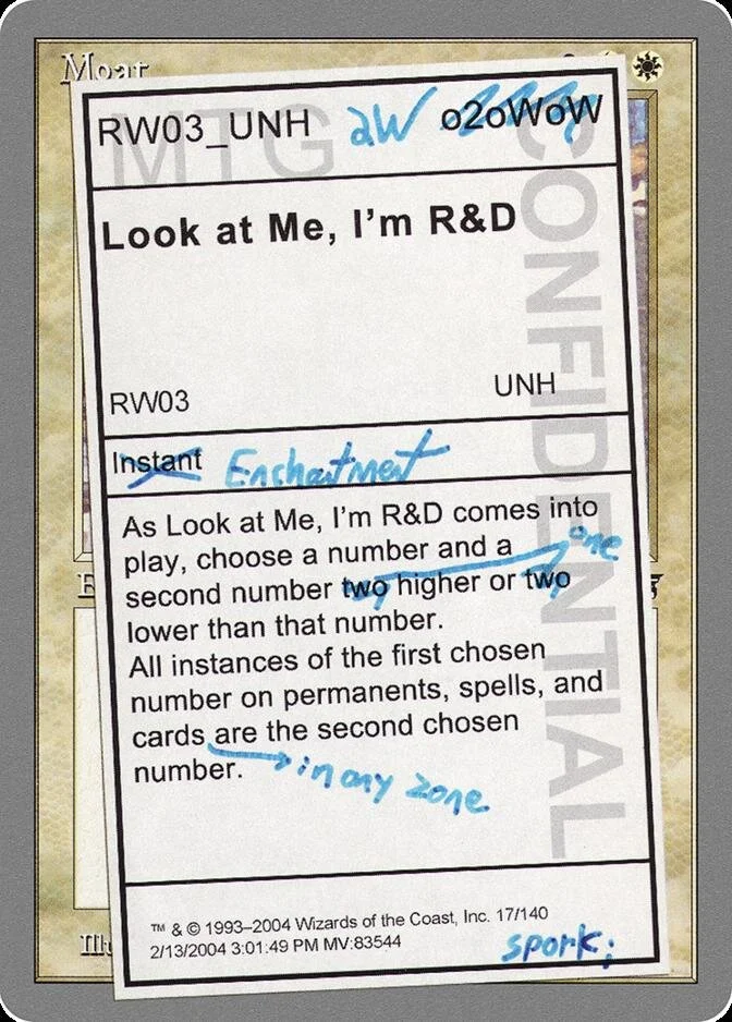 Look at Me, I'm R&D [UNH]