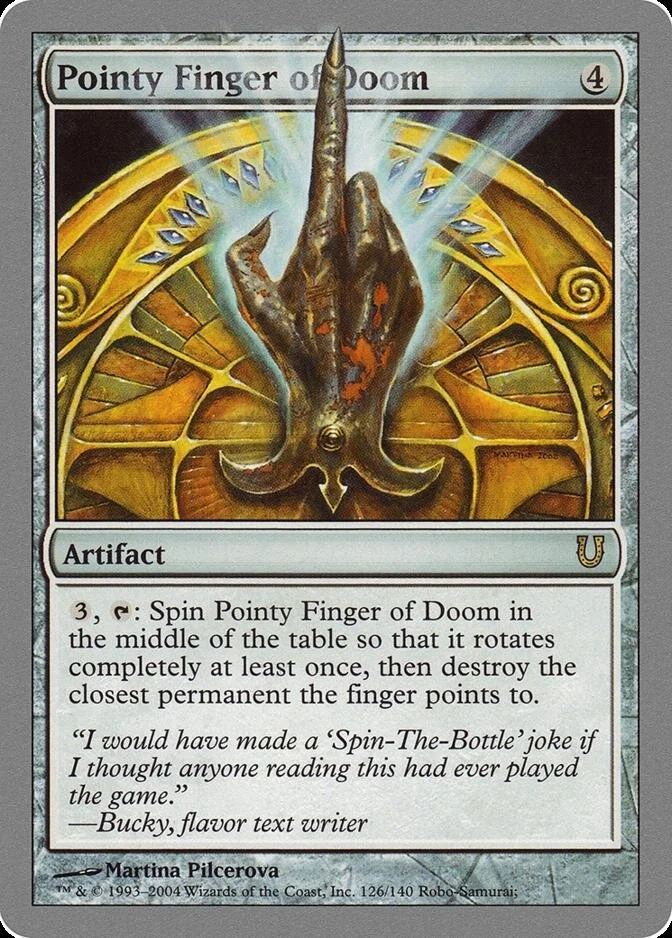 Pointy Finger of Doom [UNH]
