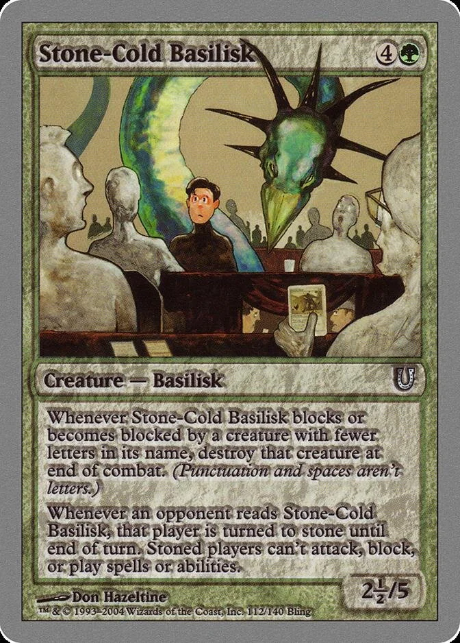 Stone-Cold Basilisk [UNH]