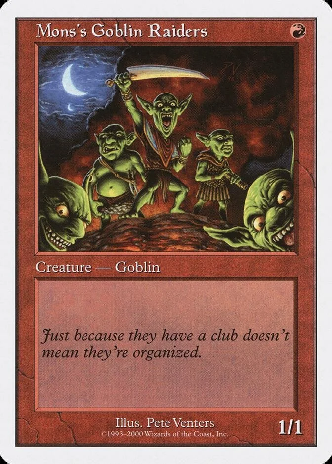 Mons's Goblin Raiders [S00]