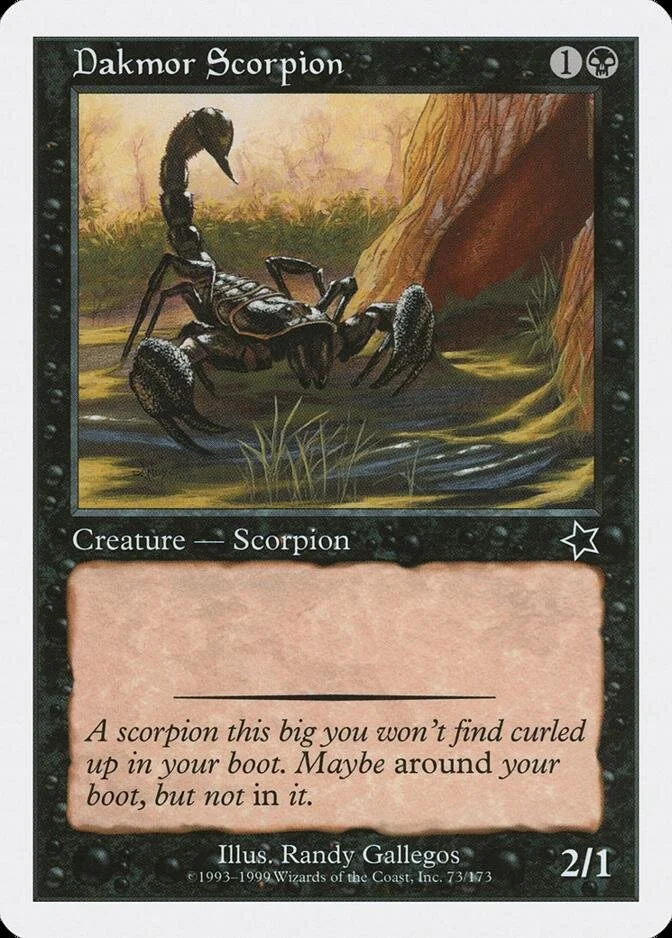 Dakmor Scorpion [S99]