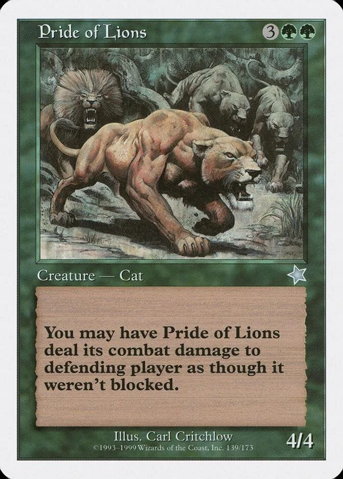 Pride of Lions [S99]
