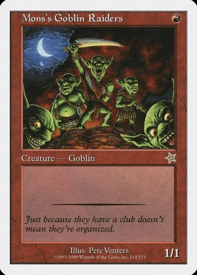 Mons's Goblin Raiders [S99]