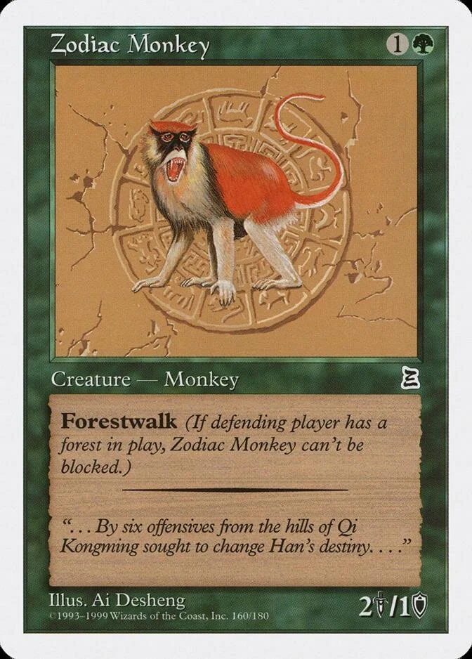 Zodiac Monkey [PTK]