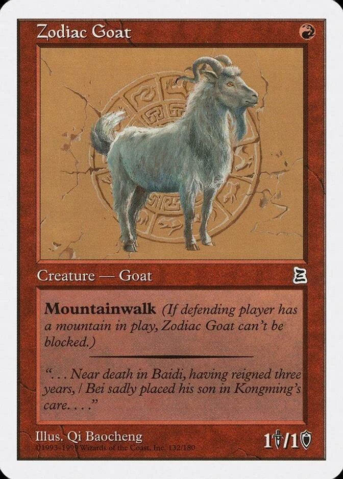 Zodiac Goat [PTK]