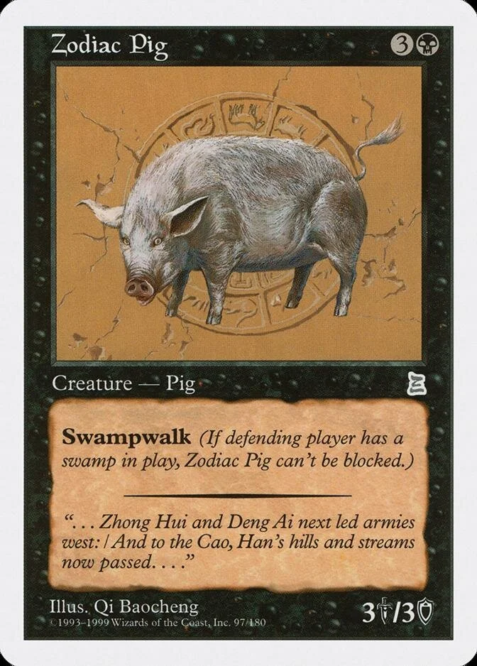 Zodiac Pig [PTK]