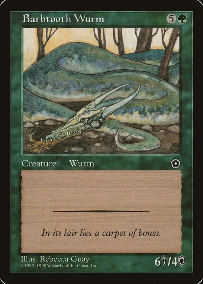 Barbtooth Wurm [PO2]