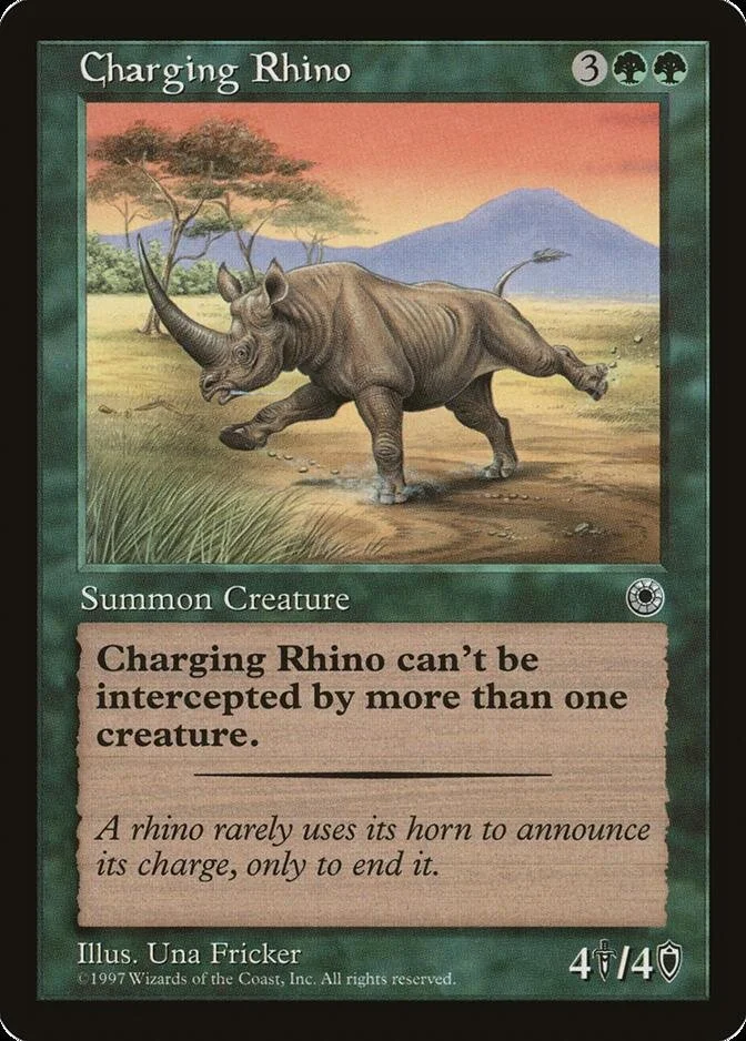 Charging Rhino [POR]