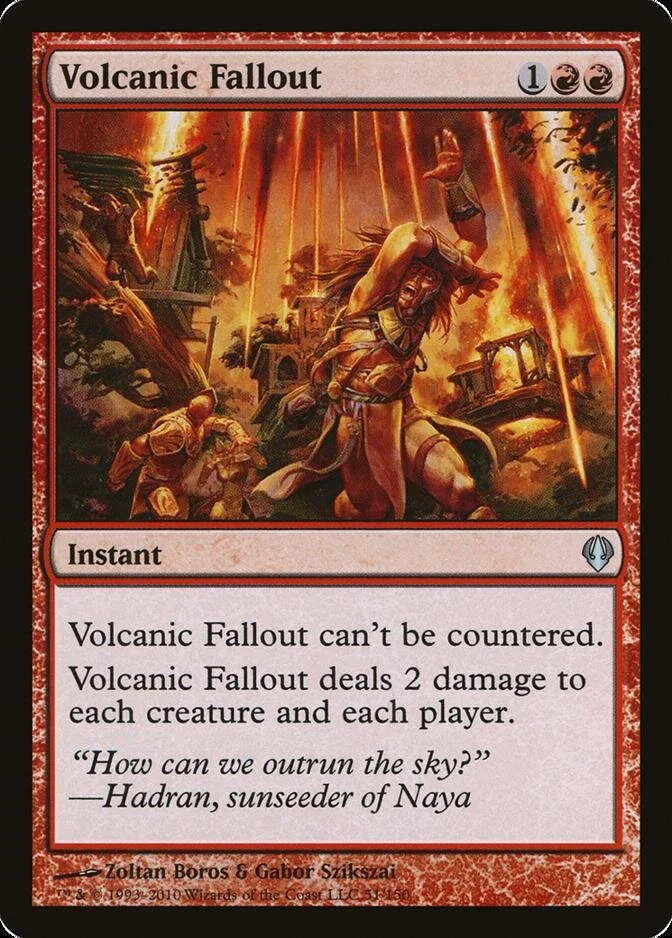 Volcanic Fallout [ARC]