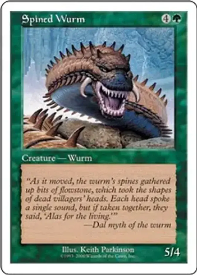 Spined Wurm [PRM-MED]