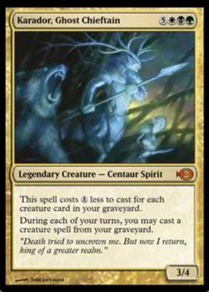 Karador, Ghost Chieftain <1120> [PRM]