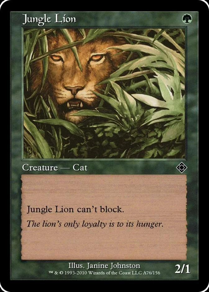 Jungle Lion [TD0]