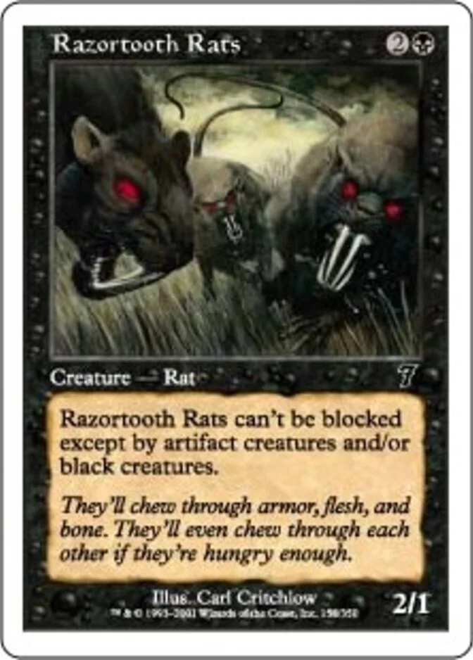 Razortooth Rats [7E] (F)