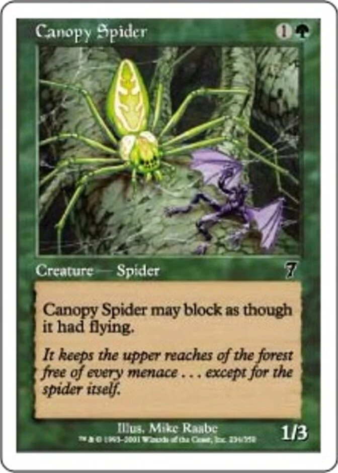 Canopy Spider [7E] (F)