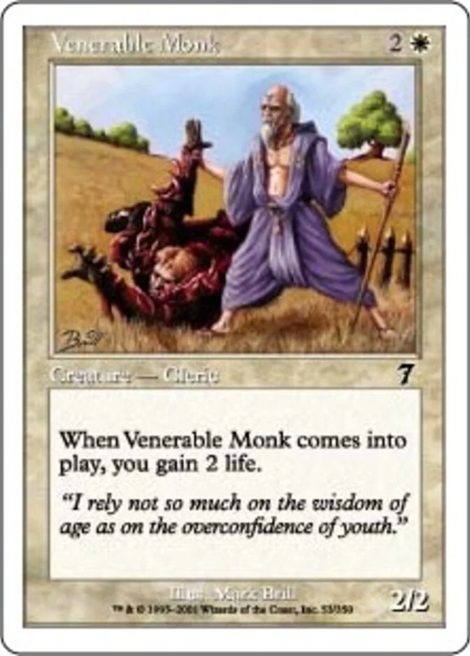 Venerable Monk [7E] (F)