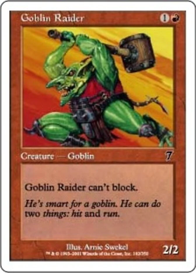 Goblin Raider [7E] (F)