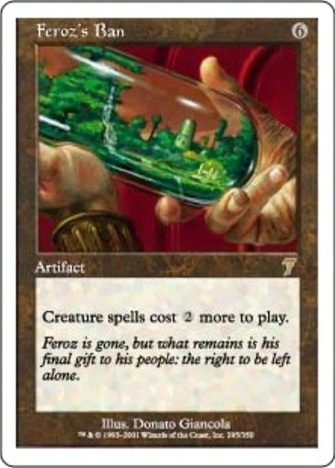 Feroz's Ban [7E] (F)