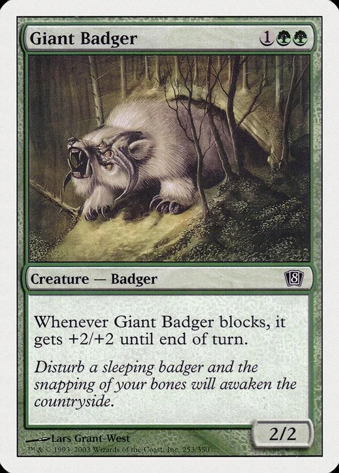 Giant Badger [8ED] (F)