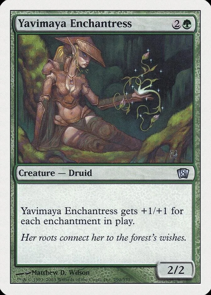 Yavimaya Enchantress [8ED] (F)