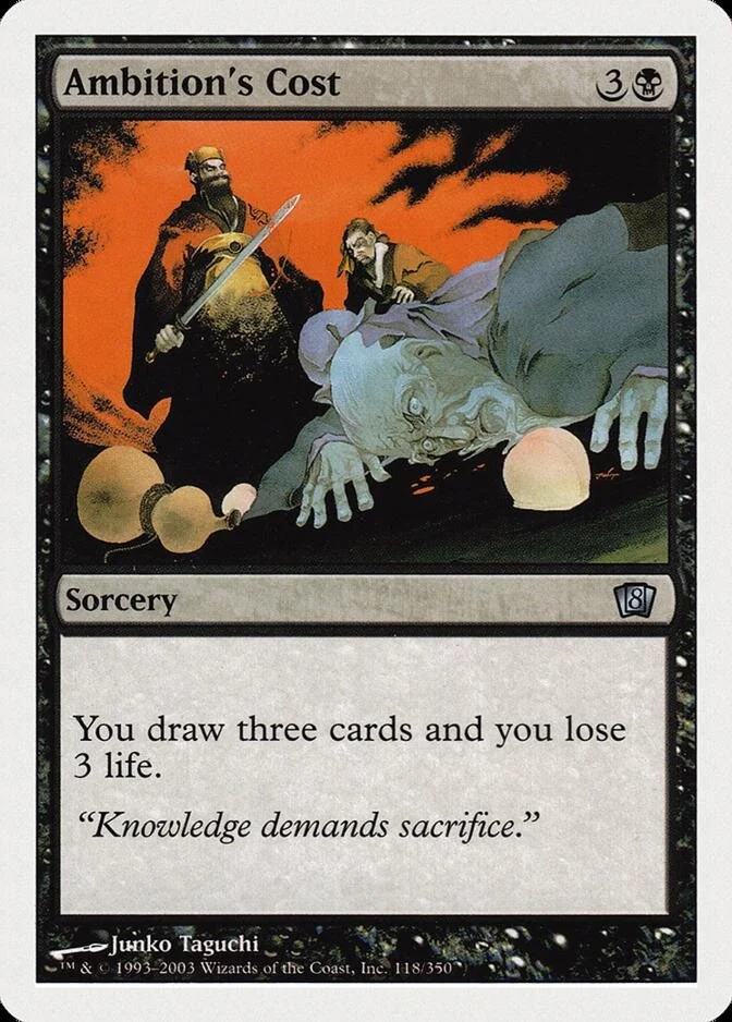 Ambition's Cost [8ED] (F)