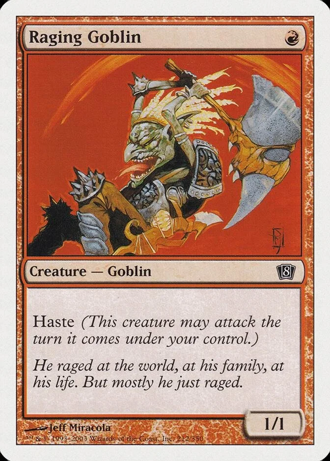 Raging Goblin [8ED] (F)