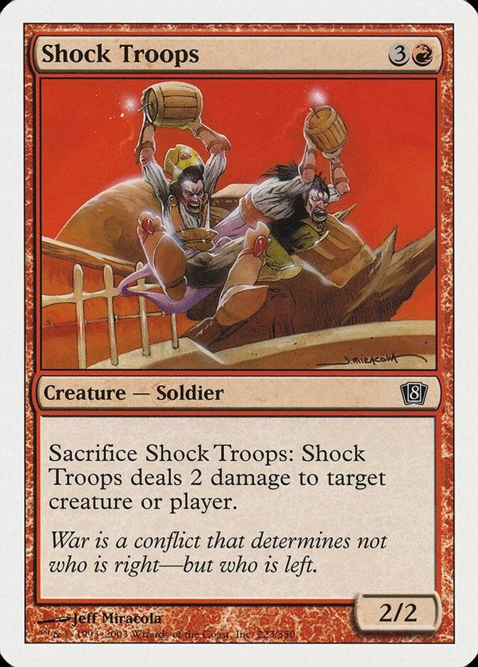 Shock Troops [8ED] (F)