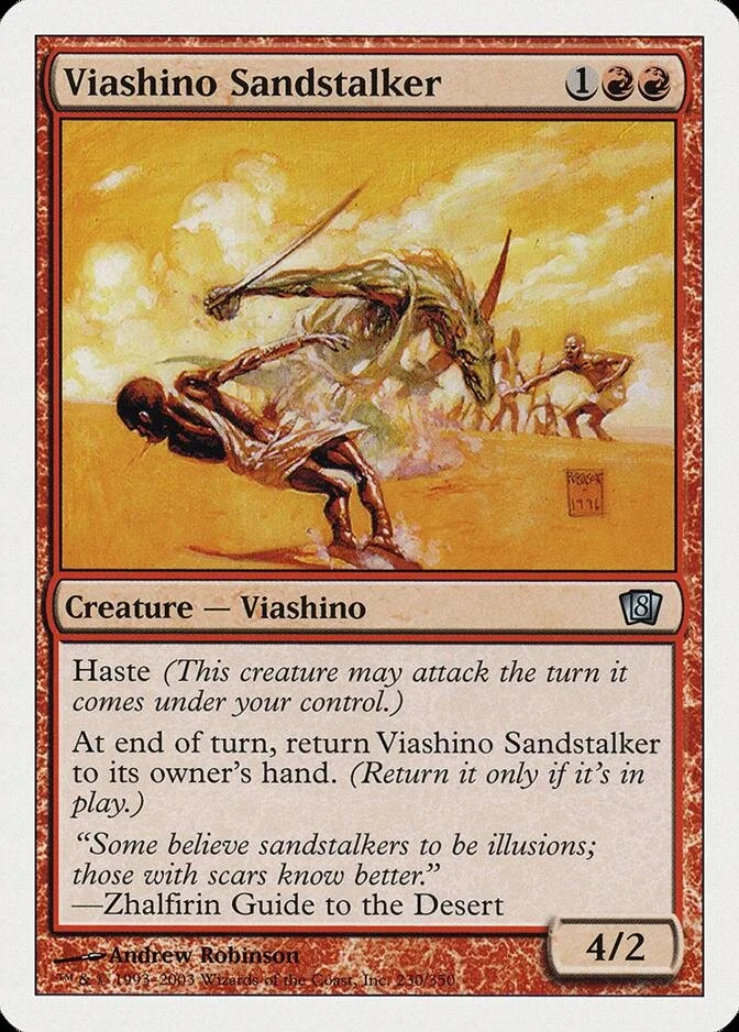 Viashino Sandstalker [8ED] (F)