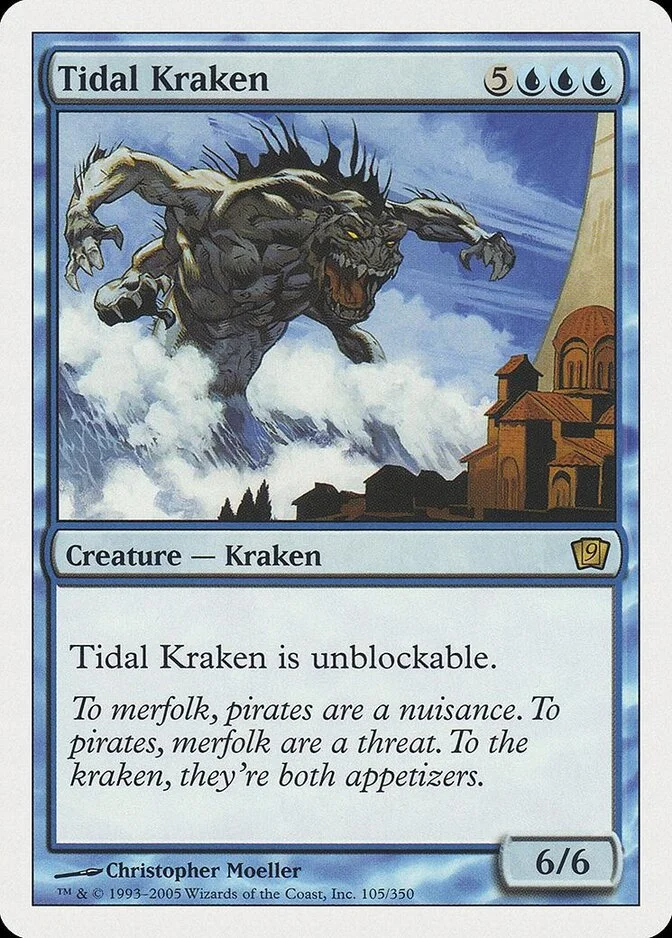 Tidal Kraken [9ED] (F)