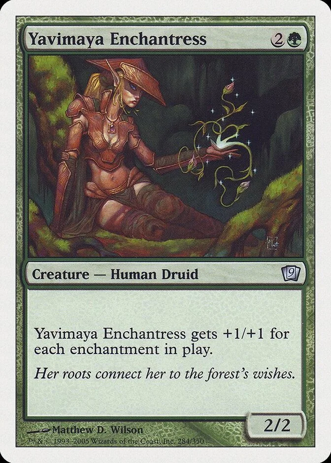 Yavimaya Enchantress [9ED] (F)