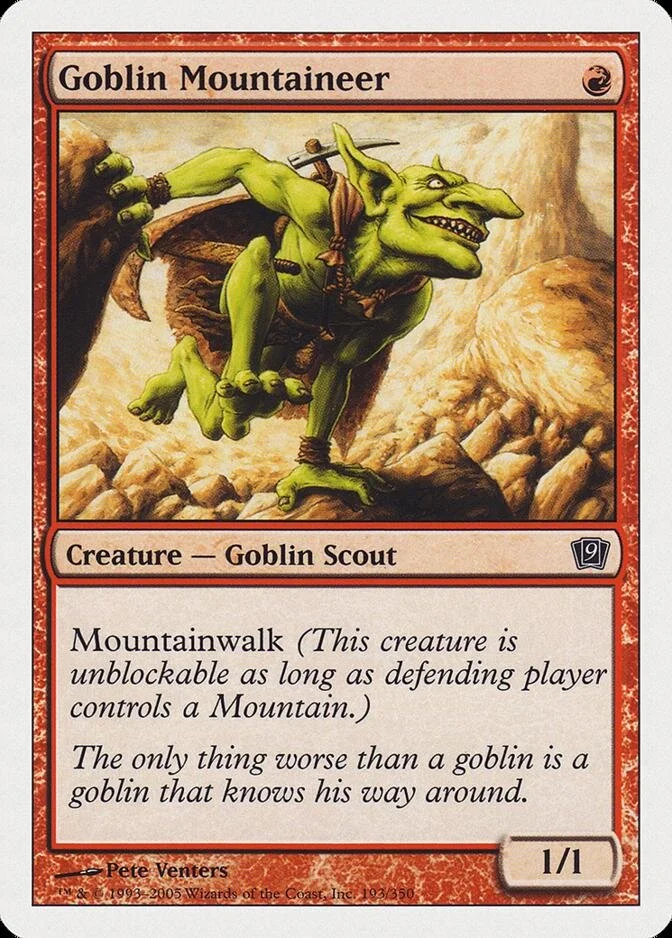 Goblin Mountaineer [9ED] (F)