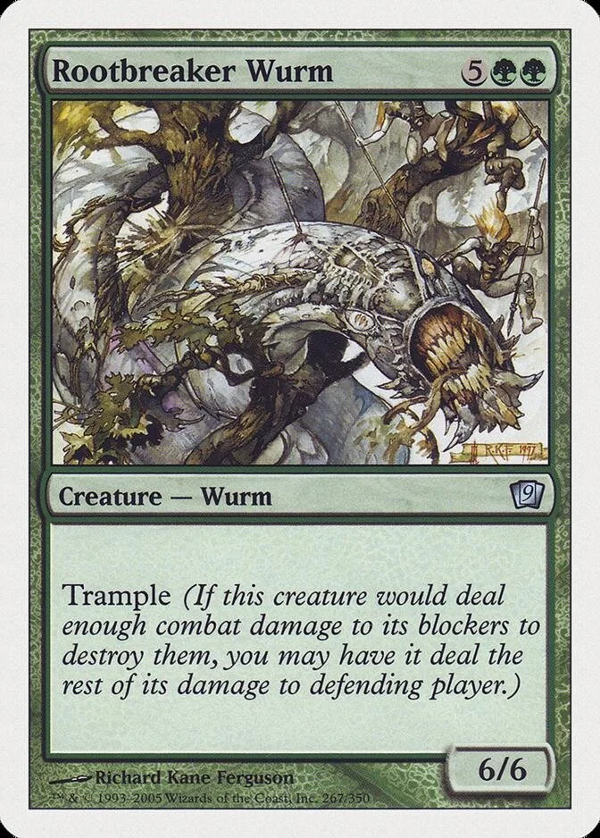 Rootbreaker Wurm [9ED] (F)
