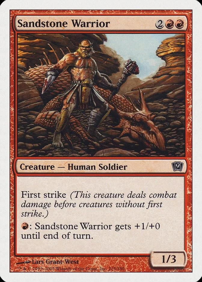 Sandstone Warrior [9ED] (F)