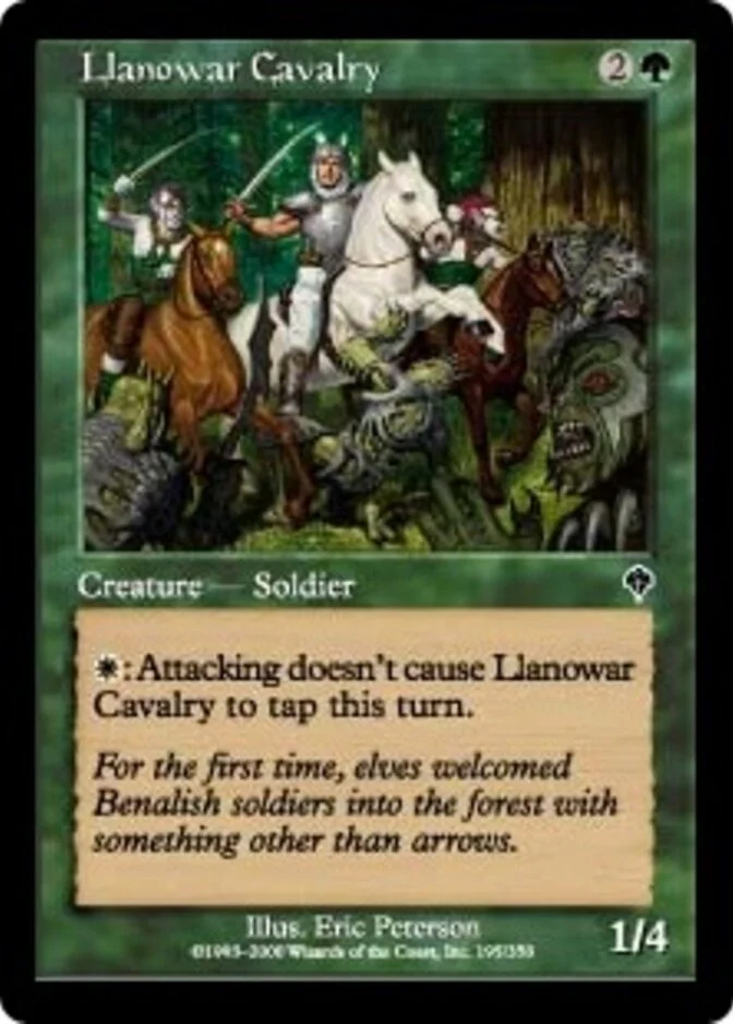 Llanowar Cavalry [IN] (F)