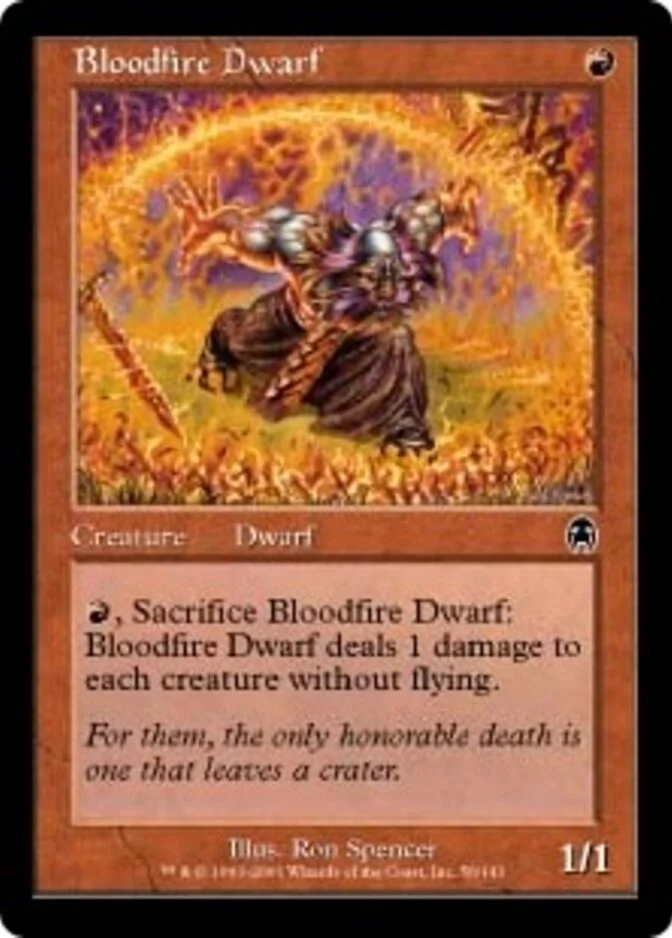 Bloodfire Dwarf [AP] (F)