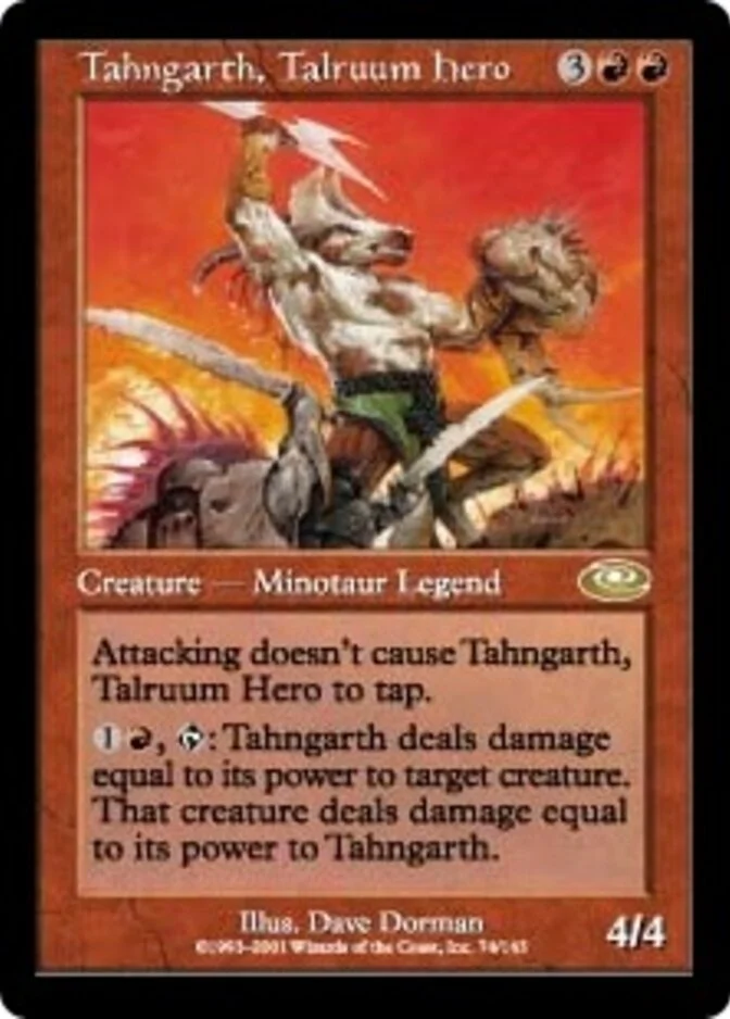Tahngarth, Talruum Hero [PS] (F)