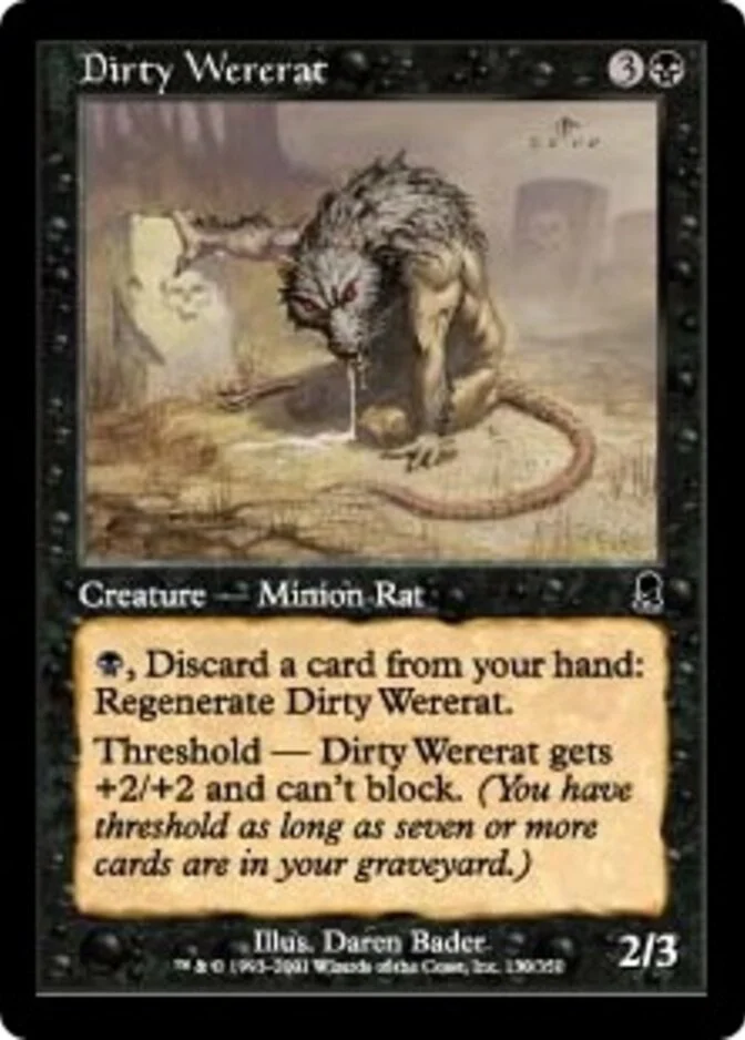 Dirty Wererat [OD] (F)