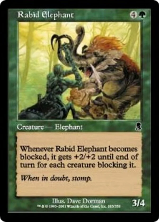 Rabid Elephant [OD] (F)
