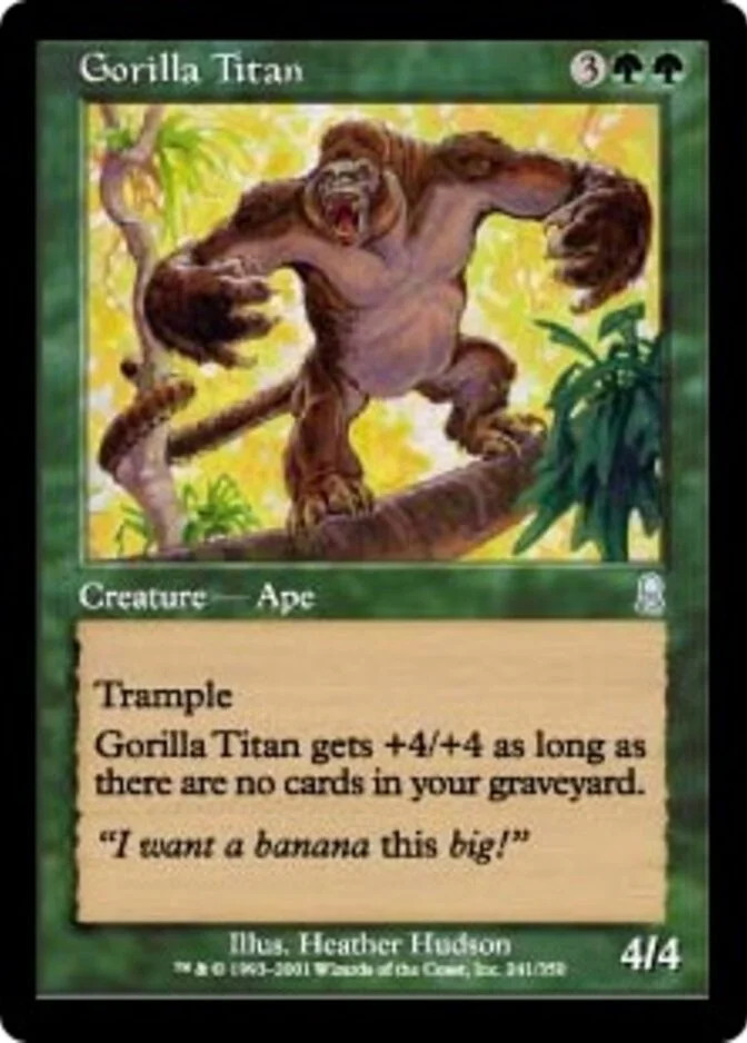 Gorilla Titan [OD] (F)