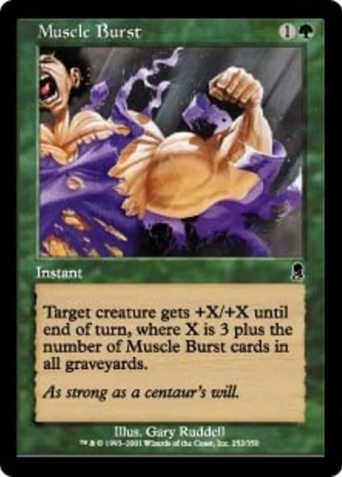 Muscle Burst [OD] (F)