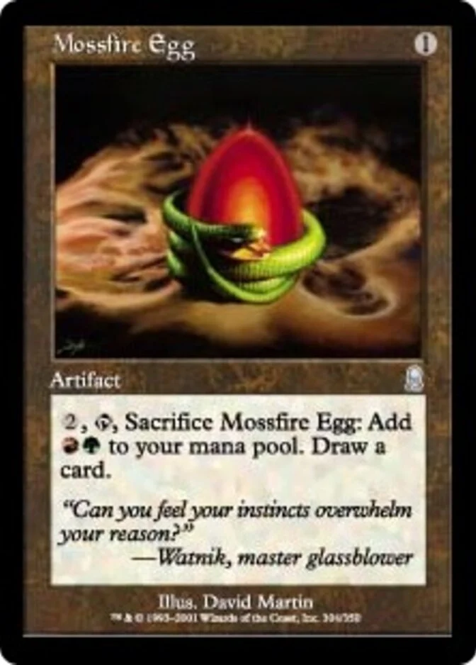 Mossfire Egg [OD] (F)