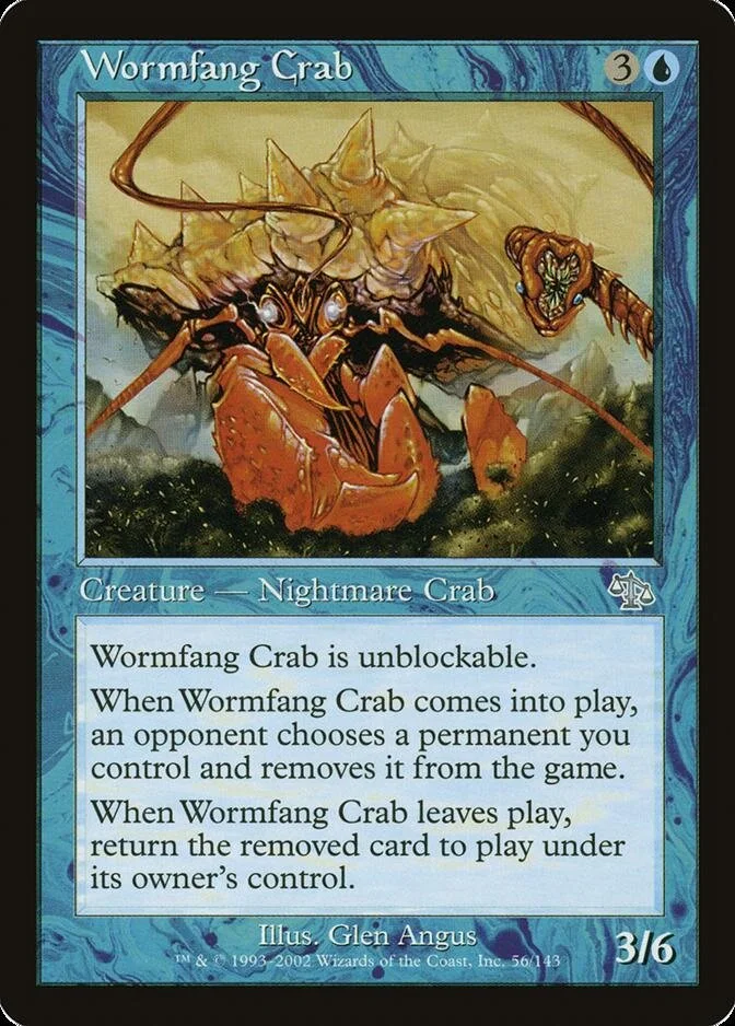 Wormfang Crab [JUD] (F)