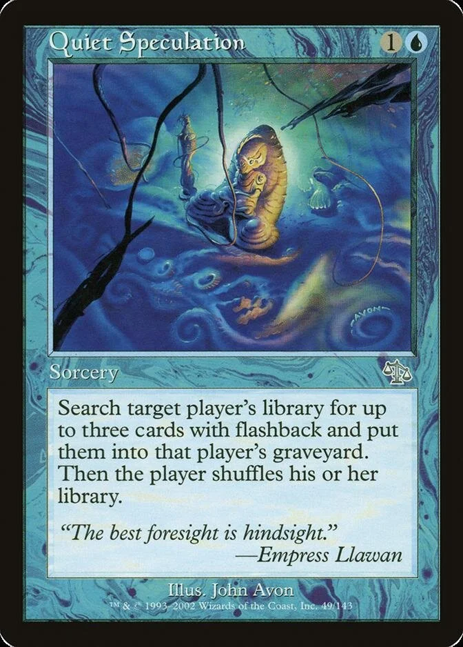 Quiet Speculation [JUD] (F)